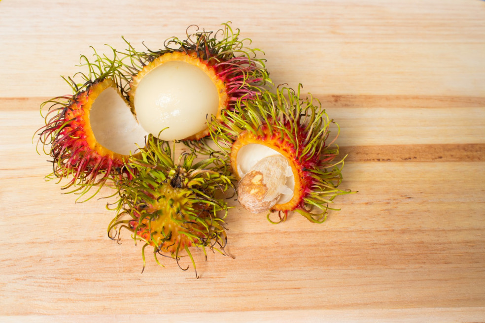 ovocie rambután