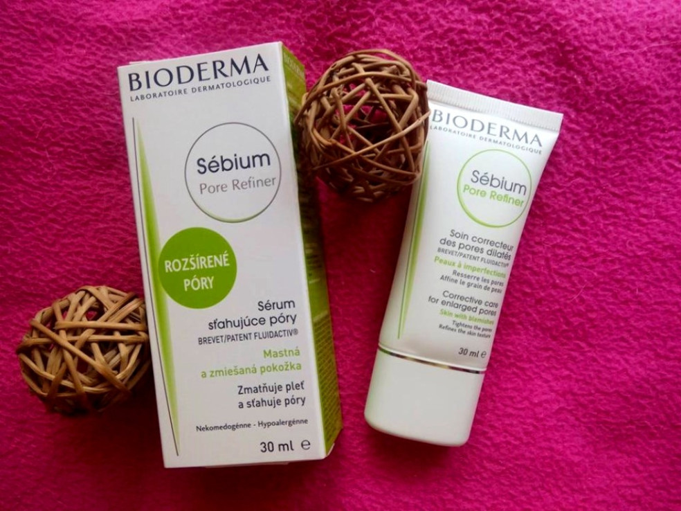 Bioderma-Sébium Pore Refiner Na Rozšírené Póry & Sensibio Očný Gél-Krém