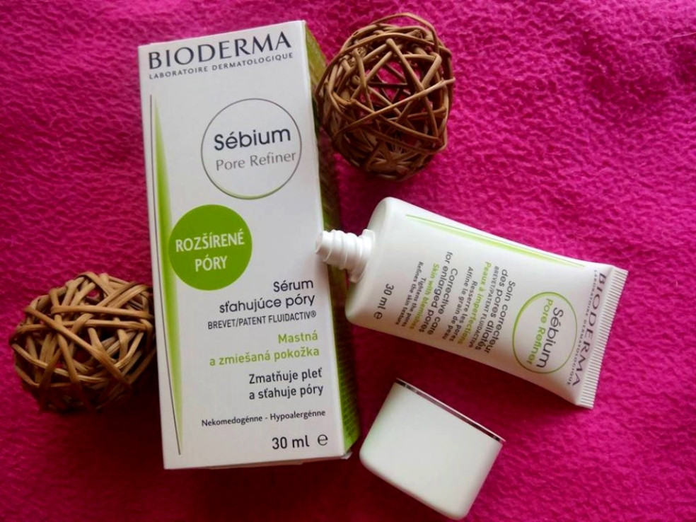 Bioderma-Sébium Pore Refiner Na Rozšírené Póry & Sensibio Očný Gél-Krém