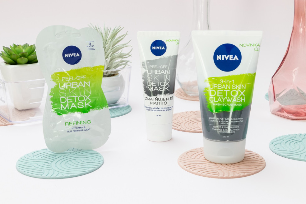 URBAN SKIN DETOX pleťové maksy