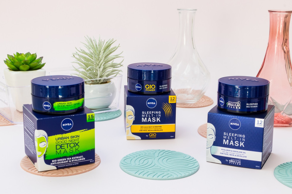 Nivea nočné pleťové masky