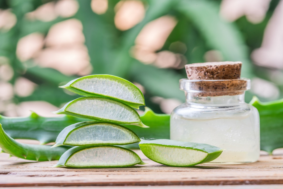 odličovač z aloe vera