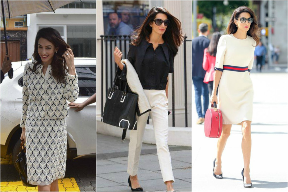 Clooneys wife outfits