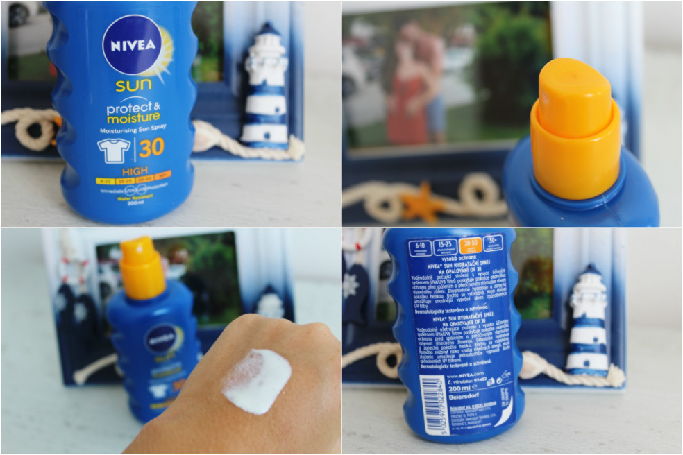 Nivea Sun Hydratačný sprej na opaľovanie