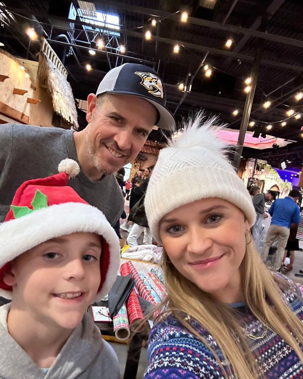 Reese s rodinou