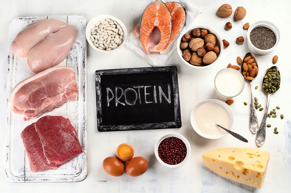 potraviny bohaté na proteíny