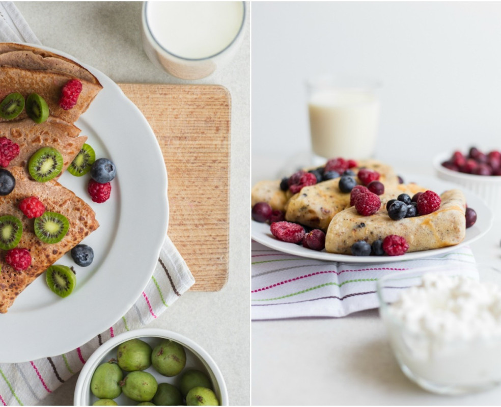 recept na cottage palacinky