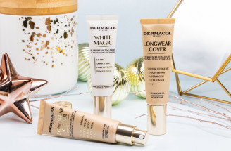 Dermacol LONGWEAR COVER make-up a báza WHITE MAGIC: Dvojka pre dokonalú pleť