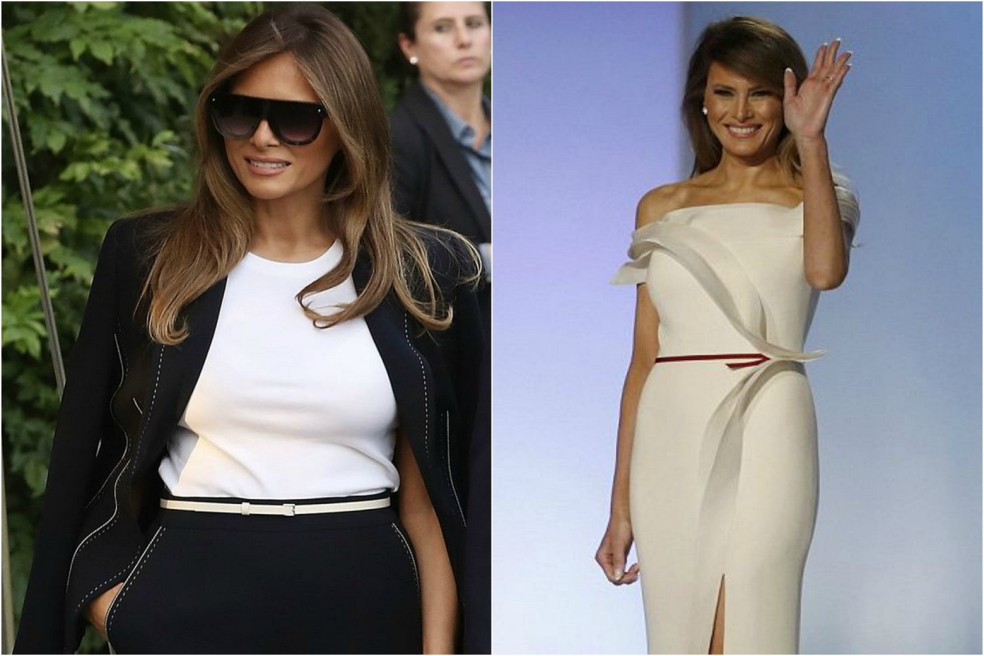 outfit Melania Trump