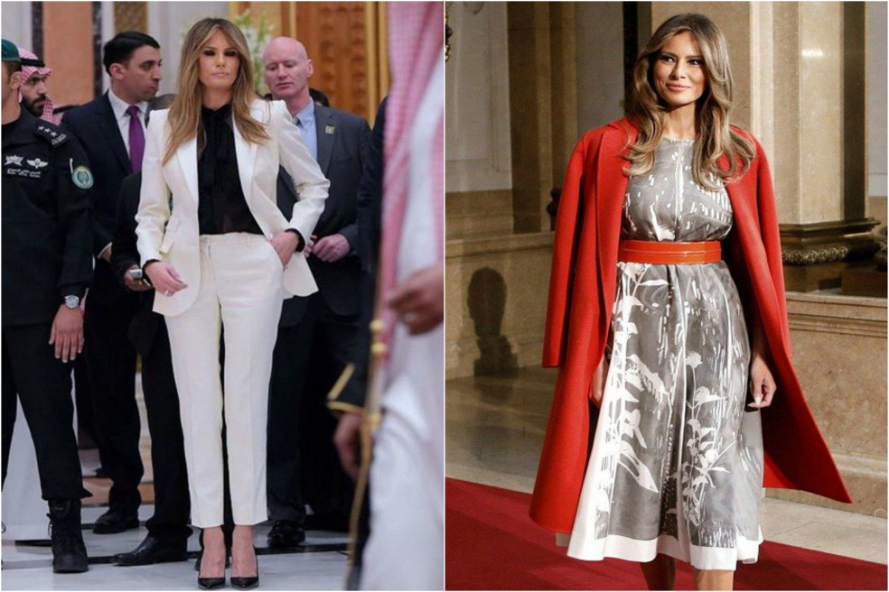 štýl Melania Trump