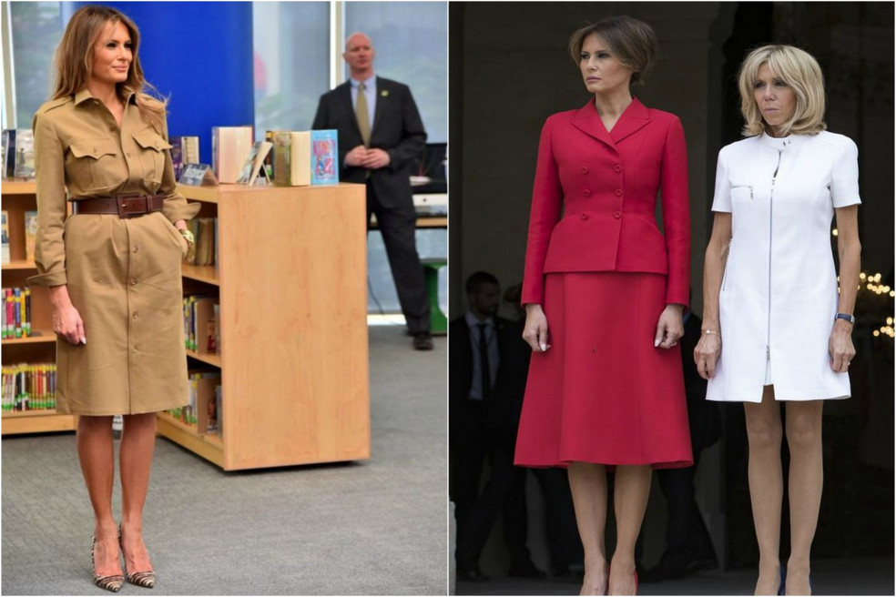 foto inšpirácie Melania Trump