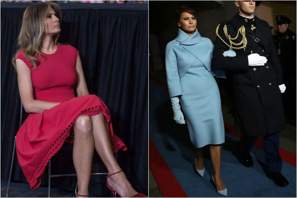 Melania Trump štýl obliekania