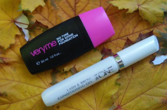 TEST: Oriflame: Gél na riasy a obočie a Zmatňujúci krycí krém