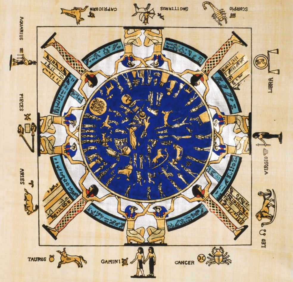 Egyptský horoskop - kalendár