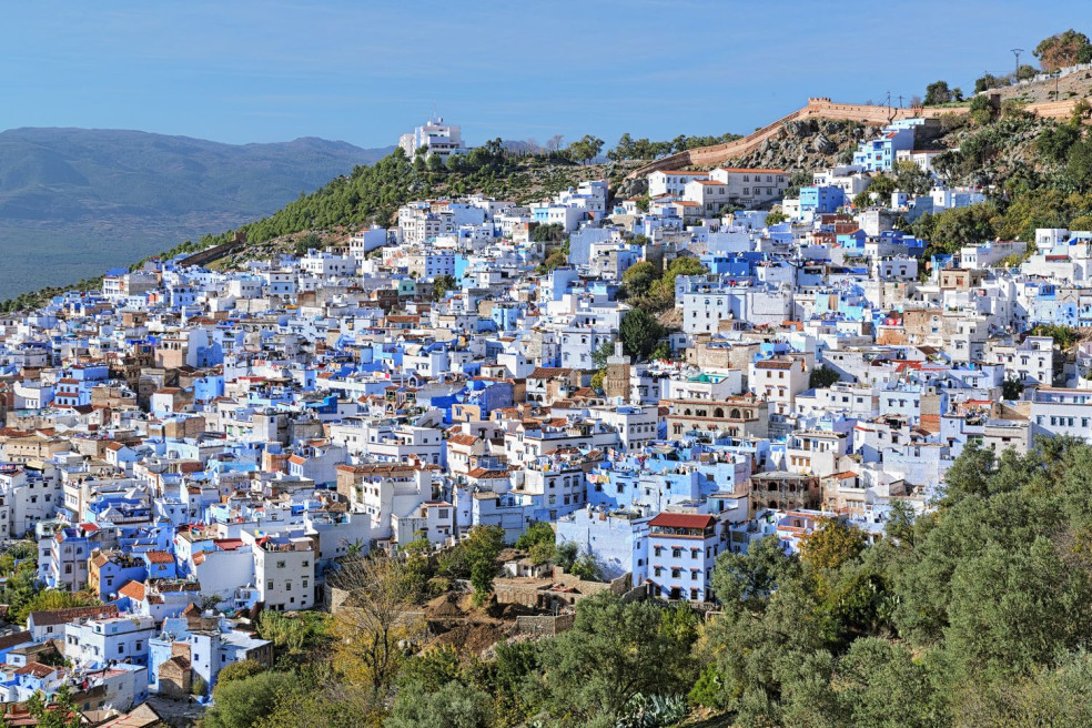 Objavte roprávkovo modré mesto Chefchaouen v Maroku