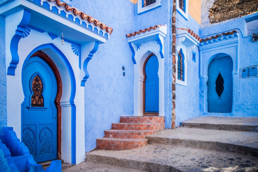 Objavte roprávkovo modré mesto Chefchaouen v Maroku