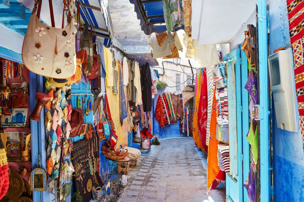 Objavte roprávkovo modré mesto Chefchaouen v Maroku