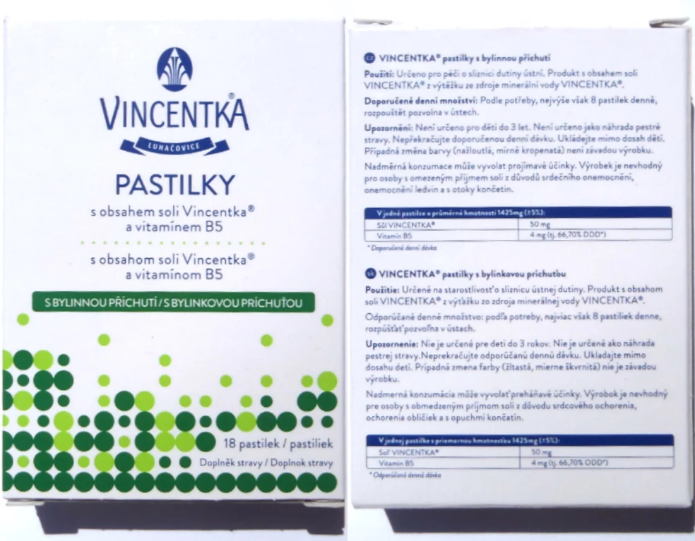produkty zn. Vincentka