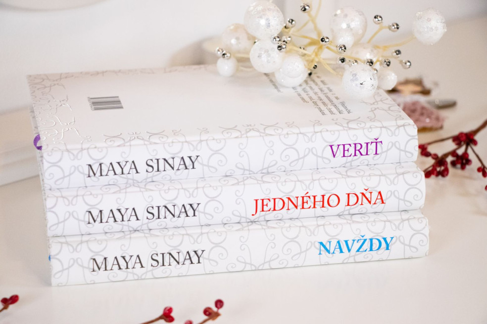 romantická biela séria kníh Maya Sinay