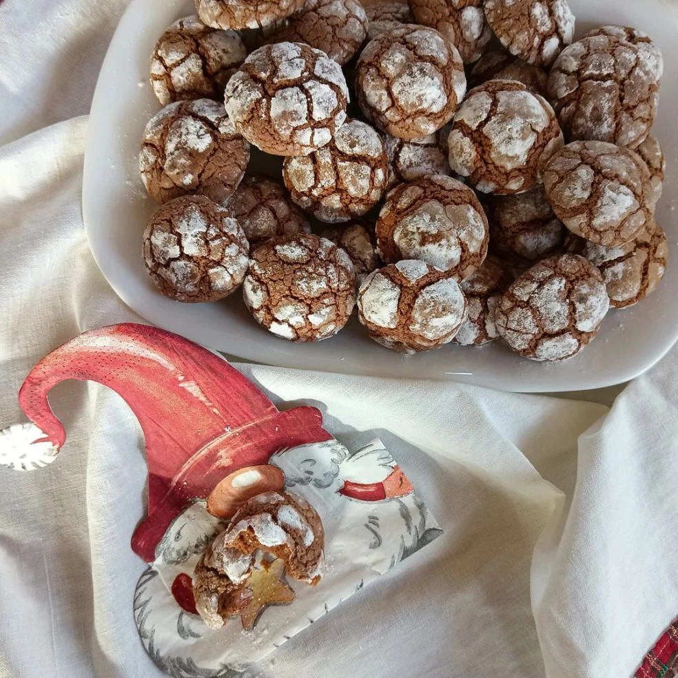 perníkové crinkles