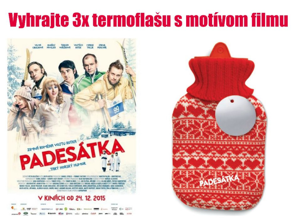 3 x termofľaša s motívom filmu padesatka - sutaz