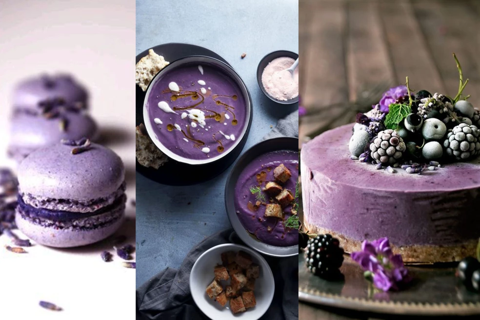 ultra fialová sa dá použiť aj v gastronómii