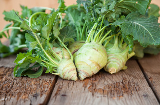 Kaleráb – zelenina plná vlákniny