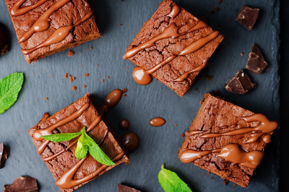 zdravé brownies