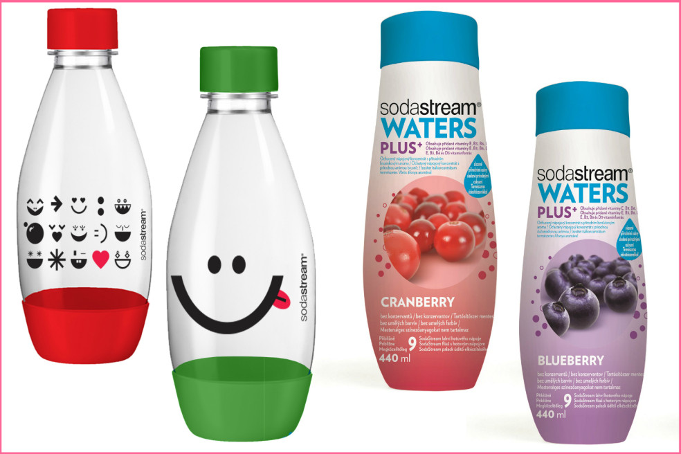 SodaStream detské fľaše a sirupy