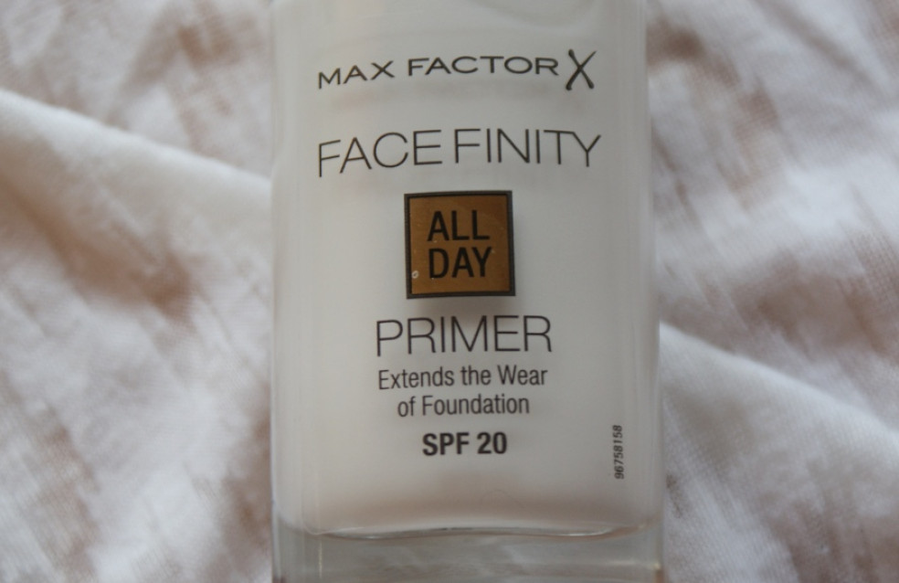 TEST: MAX FACTOR - Facefinity All Day Primer - Podkladová Báza pod Make Up