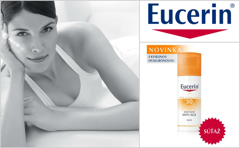 Vyhrajte 8x nové EUCERIN Emulzie na opaľovanie na tvár proti vráskam SPF 50