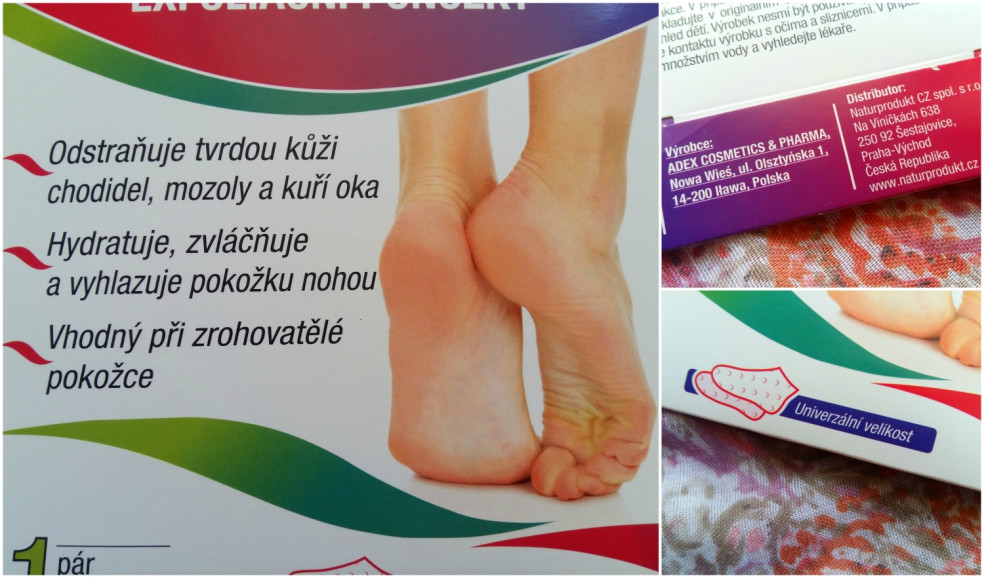 recenzia exfoliačných ponožiek Parasoftin