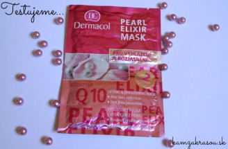 TEST: Pleťová maska Pearl Elixir od Dermacol-u