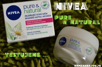 TEST: Pleťový krém Pure & Natural od Nivei