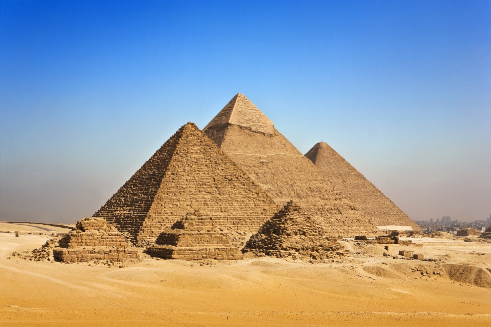 pyramídy v Gize