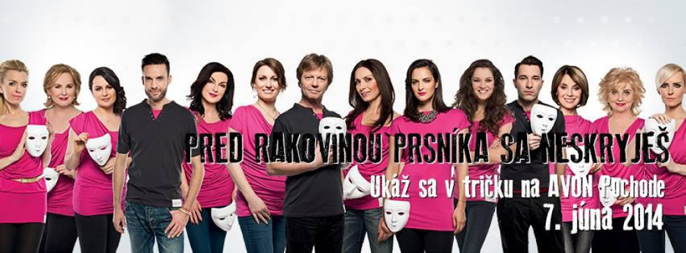 avon pochod proti rakovine prsnika