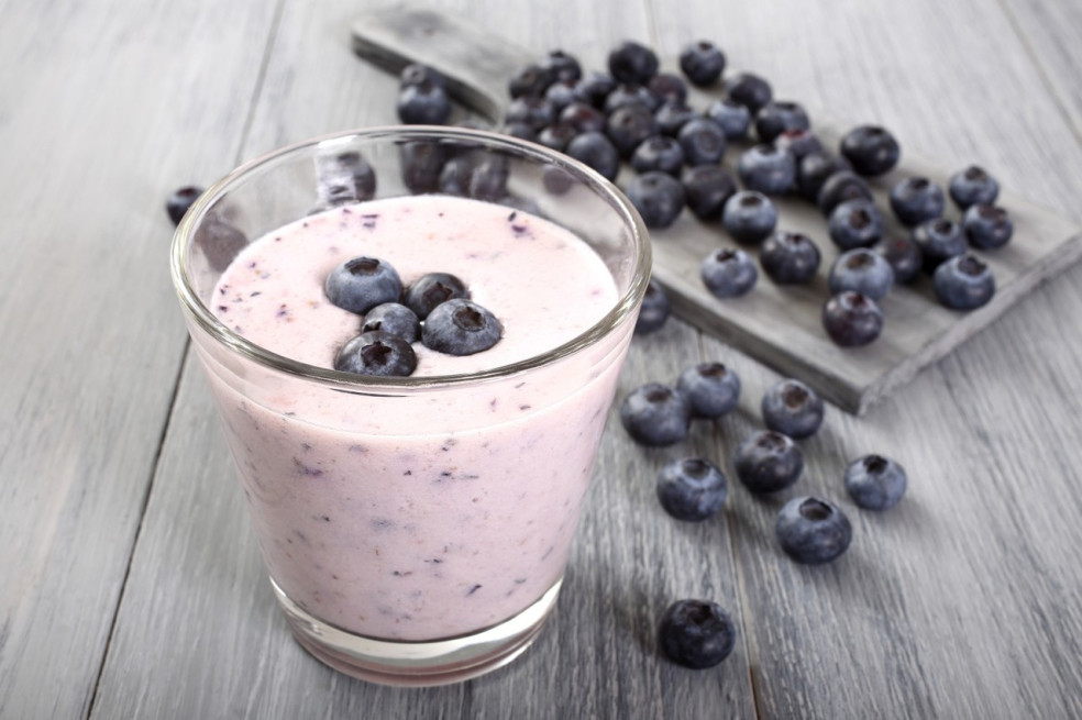 čučoriedkovo-karfiolové smoothie