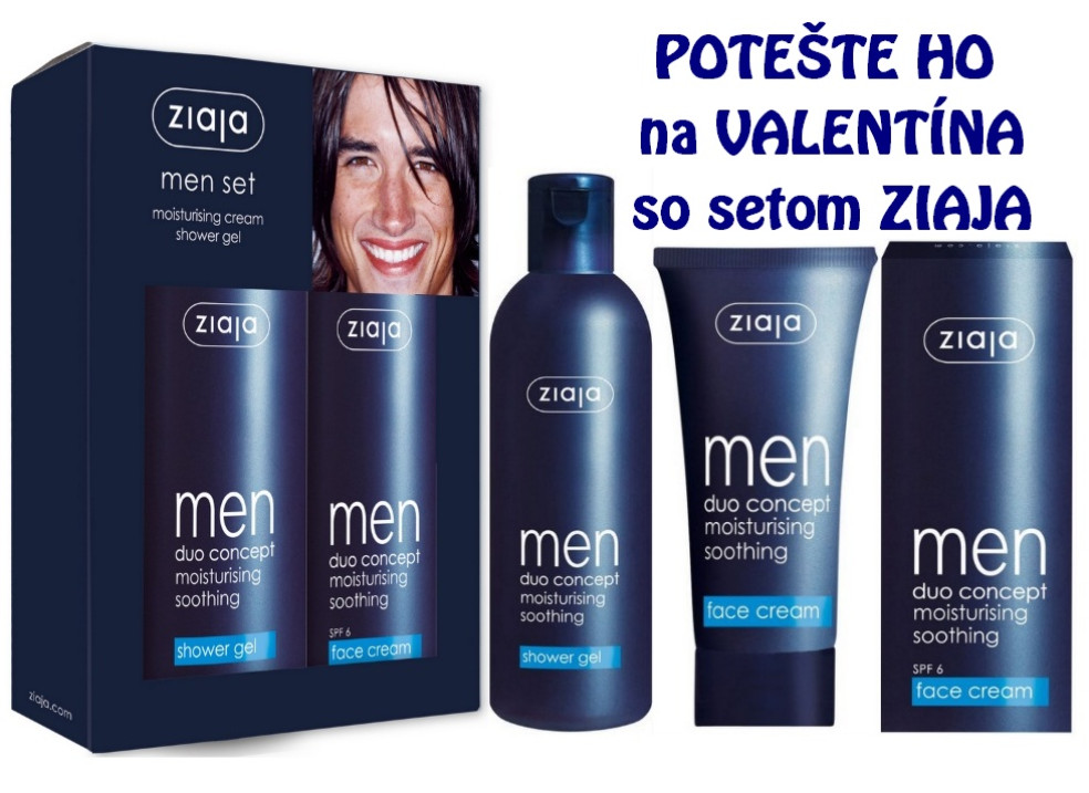 vyhrajte na valentína Ziaja men set