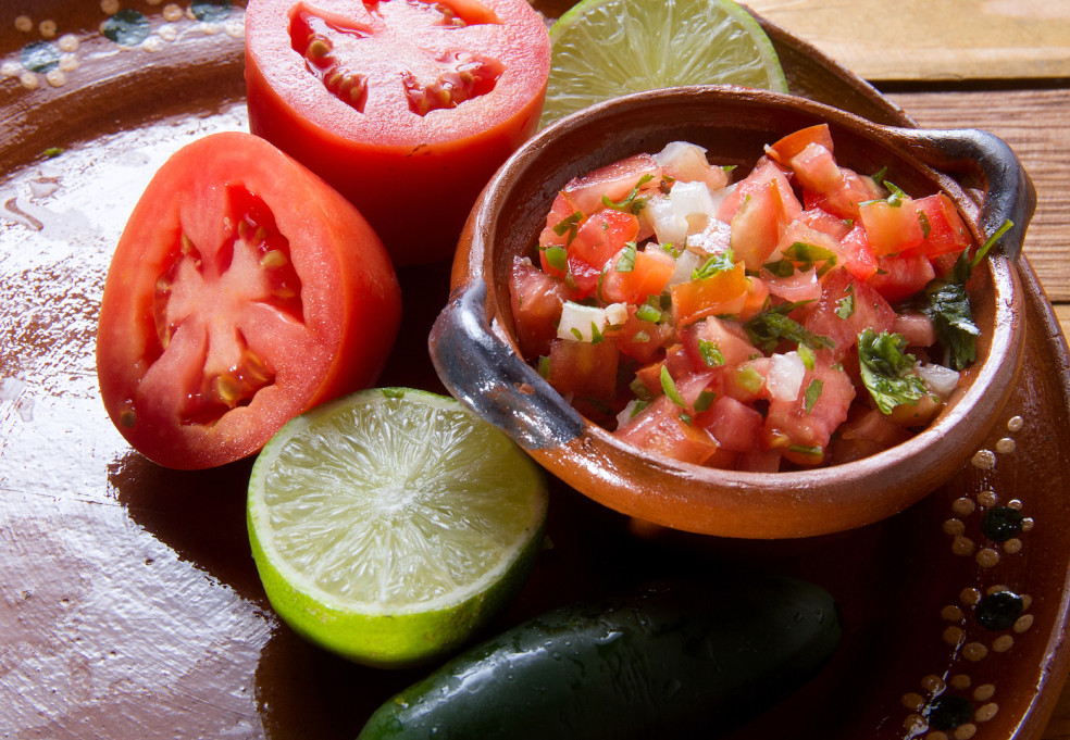 pravá mexická salsa