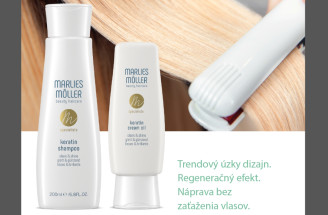 MARLIES MÖLLER KERATIN SHAMPOO & KERATIN CREAM OIL: Ošetrujúce duo pre lesk, pružnosť a výnimočný lesk vlasov