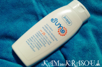 TEST: ZIAJA opaľovacie mlieko SPF25