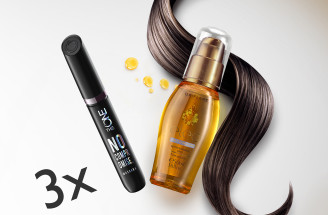 Hrajte o 3 sety novej špirály a oleja na vlasy od Oriflame!