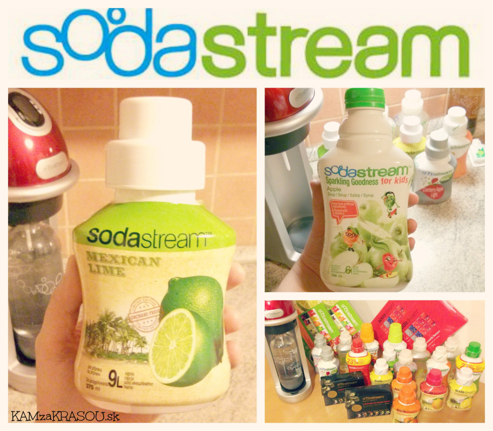 SodaStream sirupy