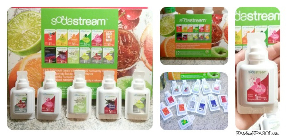 SodaStream sirupy