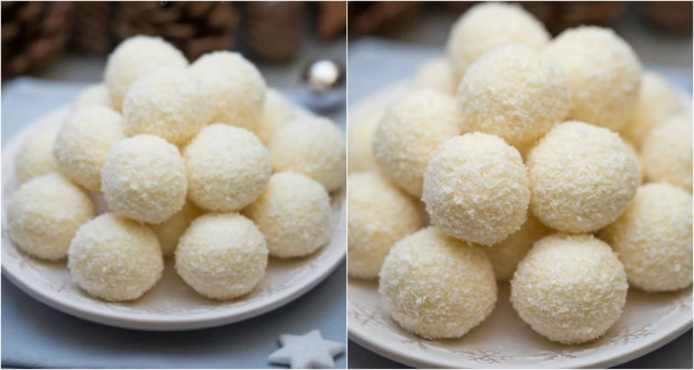 Domáce Raffaello guličky