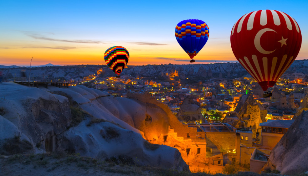 Cappadocia let balónom