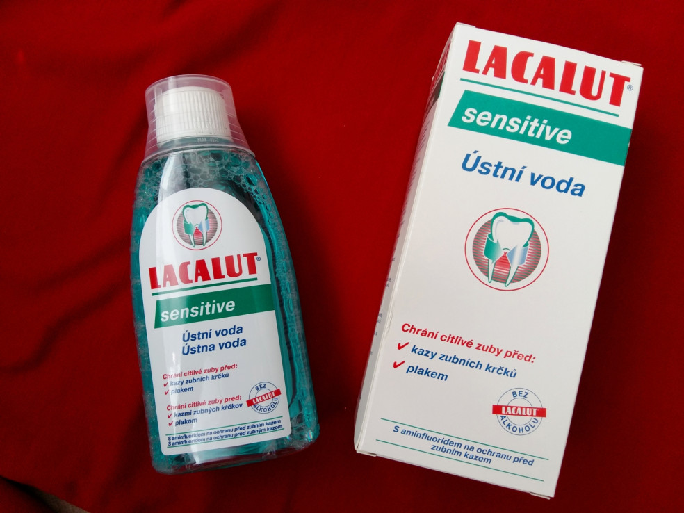 TEST: LACALUT Sensitive – ústna voda