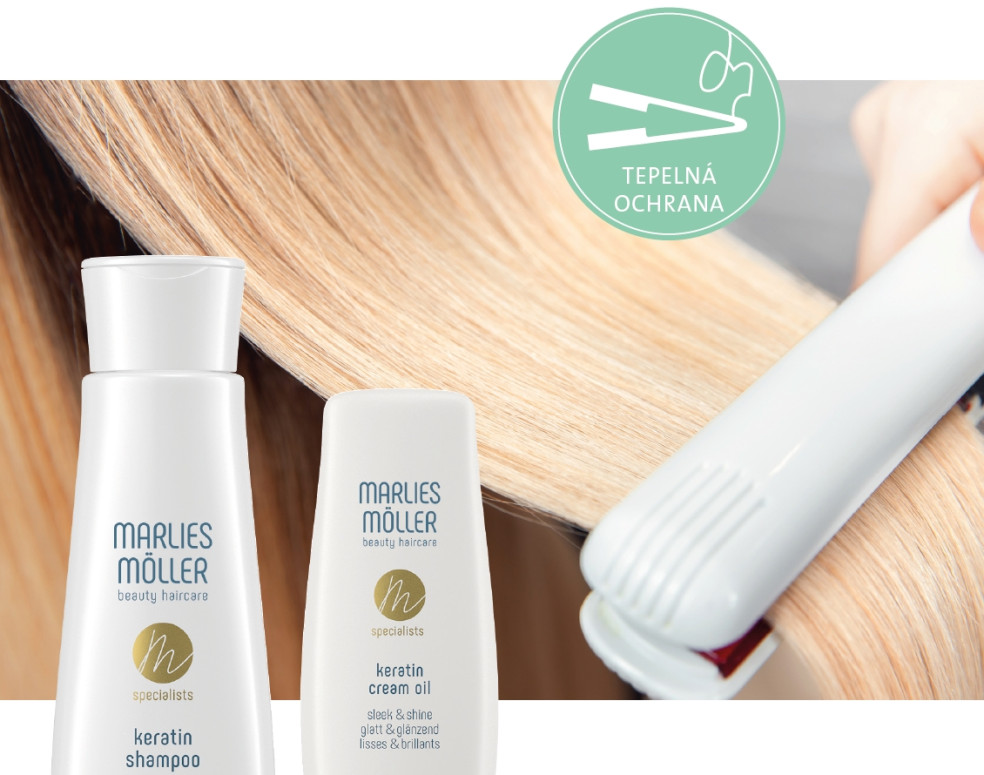 MARLIES MÖLLER KERATIN SHAMPOO & KERATIN CREAM OIL