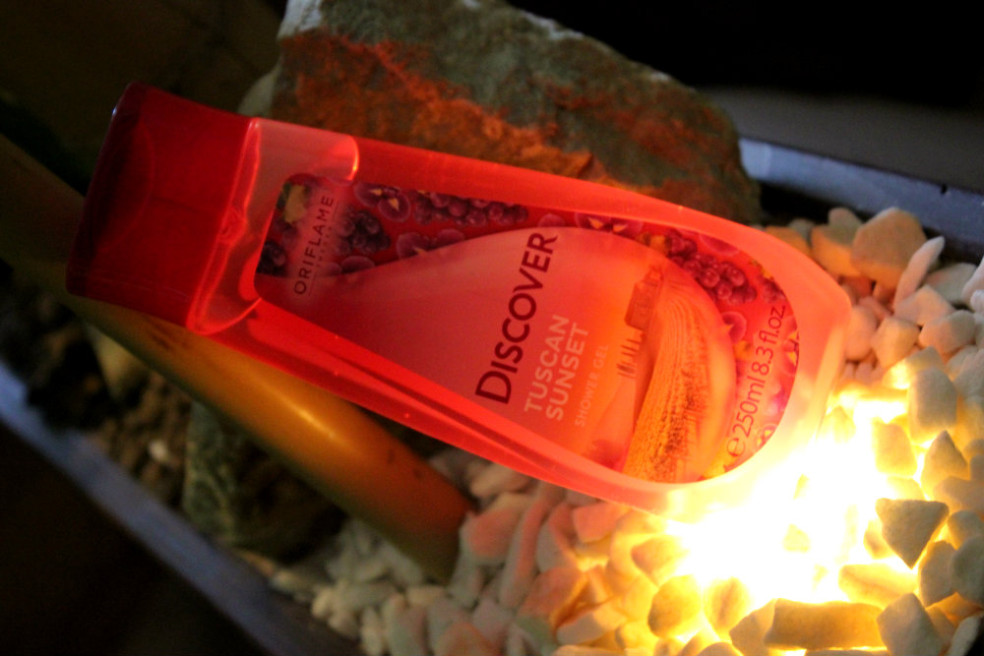 TEST: Sprchovací gél Discover Tuscan Sunset od Oriflame