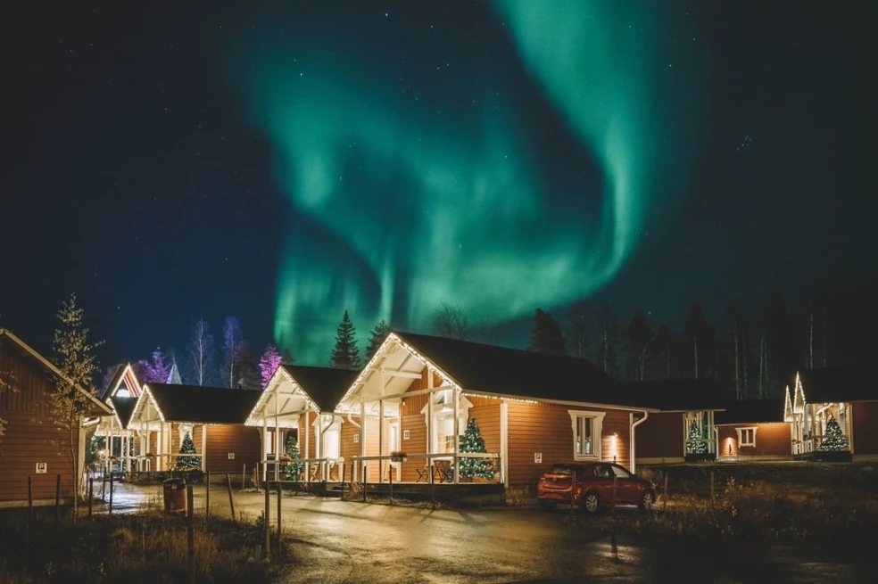 kde sa nachádza Santa Claus